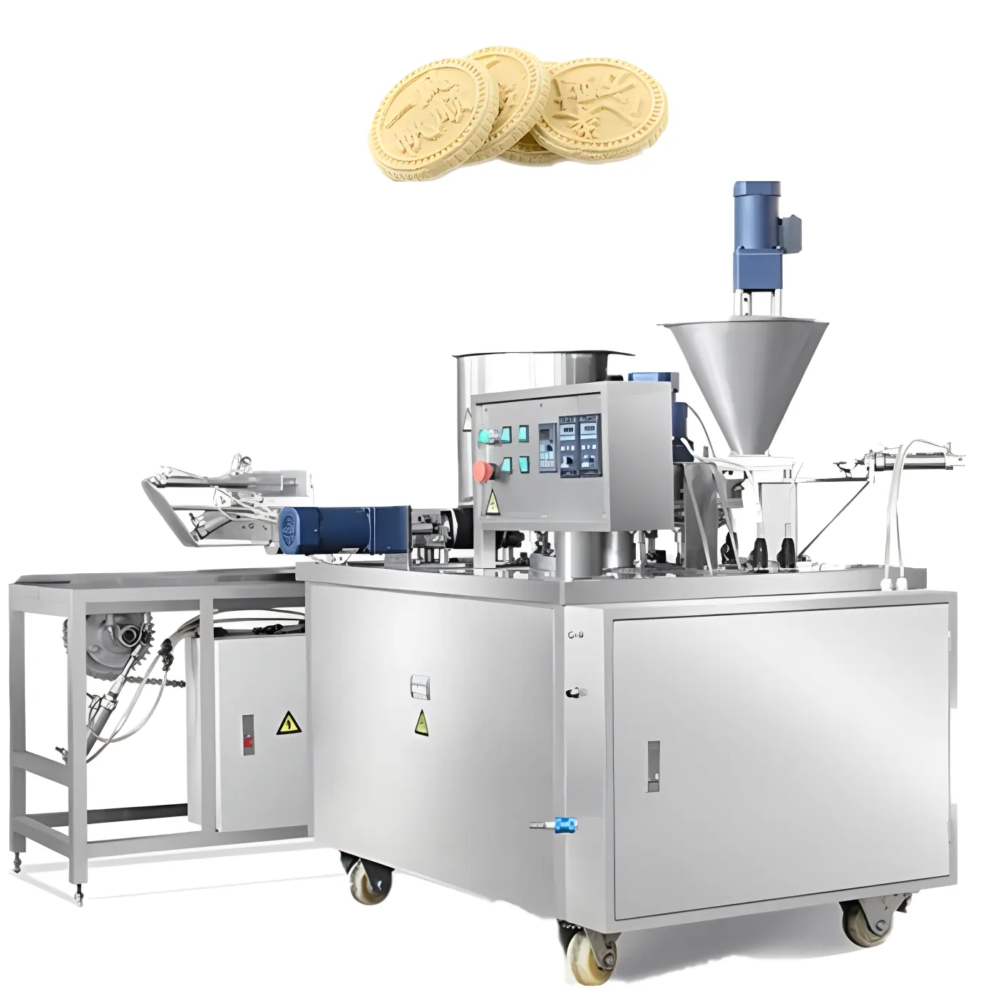 Équipement de pâtisserie de gâteau de riz desséché multifonction à haute efficacité Machine de façonnage automatique de pain de Biscuit de noix