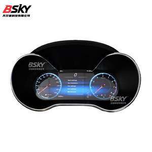 Convient aux anciens modèles de Mercedes Benz pour remplacer par des nouveaux modèles - Affichage de la température de l'huile - Panneau d'instruments LCD - W205 C180 C200 C250 - Product Image 3