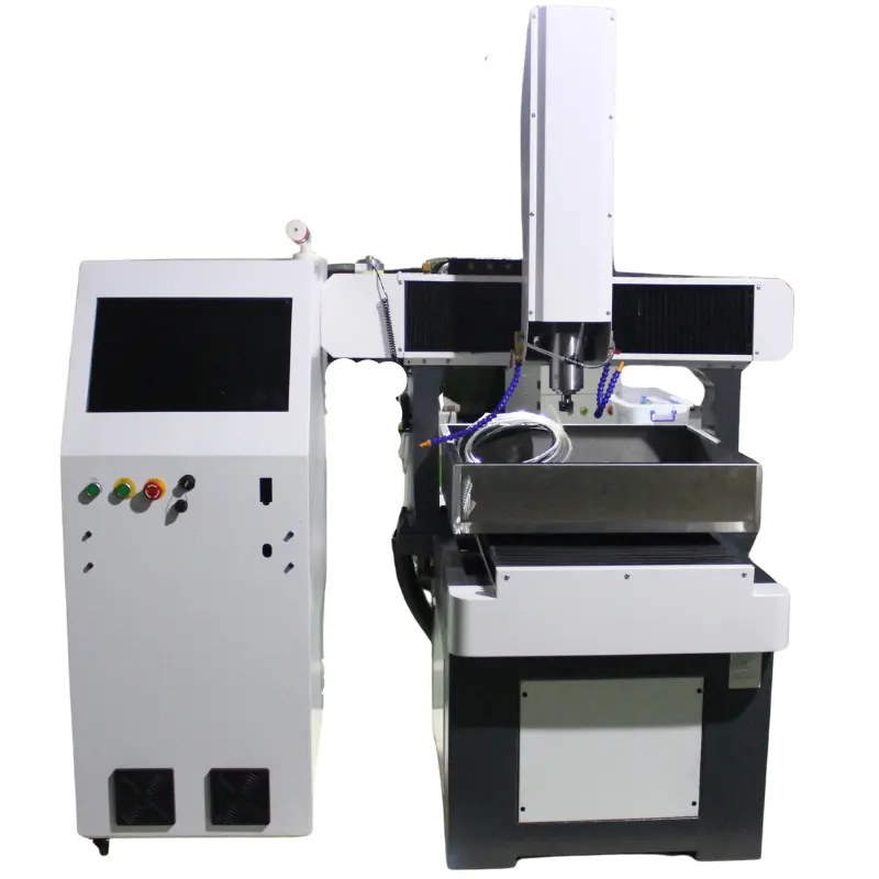 Máquina de grabado de metal pequeña, fresadora CNC de alta precisión, troquel automático, 4040
