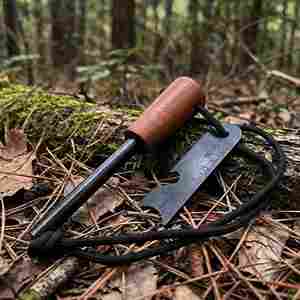 بايوهنغ بالجملة مشعل نار من المغنيسيوم مقاوم للعوامل الجوية مع أداة إشعال للتخييم والتنزه ومعدات البقاء على قيد الحياة - Product Image 1