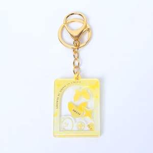 Llaveros acrílicos de moda Forma personalizada Colgante transparente Regalo promocional - Product Image 5