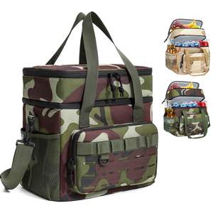Sac à dos isotherme pour ordinateur portable avec logo personnalisé, pour hommes et femmes, élégant, en polyester doux, imperméable, avec sac à lunch de 24 L - Product Image 1