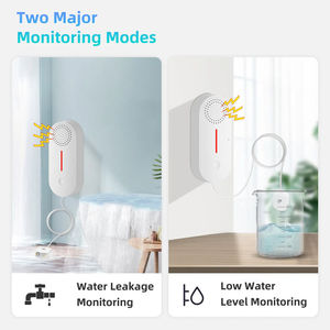 Détecteur de fuite d'eau WiFi TY-WI-12, capteur de fuite d'eau, alarme sonore et lumineuse intelligente pour la surveillance du niveau d'eau faible - Product Image 5