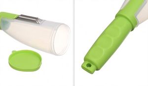 Vegetable Peeler with <b>Container</b> for Kitchen Veggie <b>Potato</b> Cucumber Carrot Apple - Product Image 6