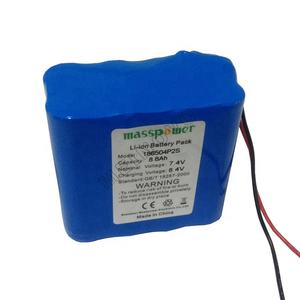 איכות גבוהה <span class=keywords><strong>8000mah</strong></span> <span class=keywords><strong>7.4v</strong></span> סוללת 18650 ליתיום גלילית 18650 li - Product Image 1
