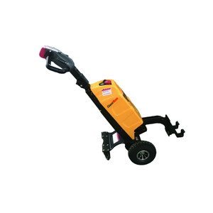 Giant Force Electric Transfer Cart 220V Pneumatic Wheels Manual <b>Push</b> Warehouse Material Handling Equipment New - Product Image 1