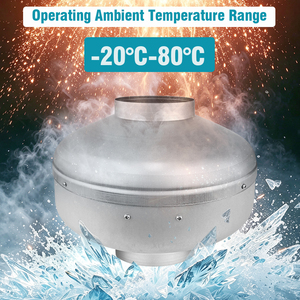 Ventilateurs à flux mixte <span class=keywords><strong>silencieux</strong></span> à économie <span class=keywords><strong>d</strong></span>'énergie, <span class=keywords><strong>extracteur</strong></span> de fumée, ventilateur de cuisine, ventilateur de conduit de 125 mm, grand volume <span class=keywords><strong>d</strong></span>'<span class=keywords><strong>air</strong></span>, éliminateur de fumée, ODM OEM AC - Product Image 5