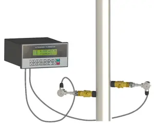 Tipo di inserimento serie TUF2000 misuratori di portata ad ultrasuoni misuratore di portata per alcol per acque reflue di acqua di mare misuratori di portata in acciaio inossidabile 304