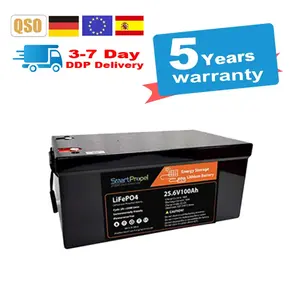 Grade A 3.2 v100ah Prismatische Zelle 24 V100AH Lifepo4 Batterie 12.8V 200Ah 300Ah Lithium-Ionen-Batterien für Solar RV Caravan Marine