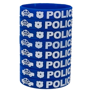 Pulsera de Silicona Personalizada con Diseño de Dibujos Animados, Logotipo Serigrafiado Ecológico para Regalos Promocionales de Festivales - Product Image 1