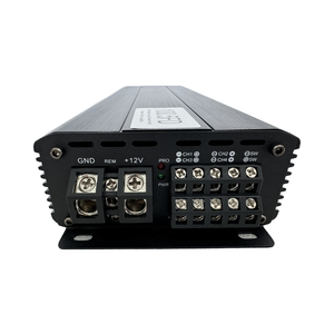 Amplificateur de <span class=keywords><strong>voiture</strong></span> compact 5 <span class=keywords><strong>canaux</strong></span> classe D 4x100W + 360W RMS, système audio Hi-Fi complet - Product Image 3