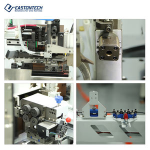 Máquina de Crimpado de Terminales de Doble Cabezal de Alta Velocidad EW-8105, Máquina Totalmente Automática para CORTAR, DESCORTEAR y CRIMPAR Cables - Product Image 3