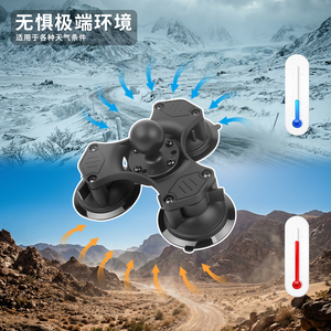 Support de fenêtre de voiture portable Starlink - Adaptateur sécurisé à 3 ventouses pour le camping en plein air VIN-XL-03-SXP (mini) - Product Image 5