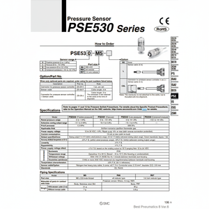 Sensor de presión SMC Pneumatics para el hogar, - Product Image 1