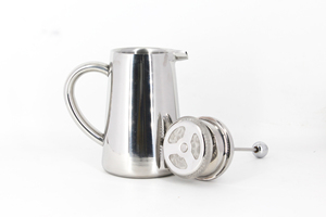 Cafetière de Camping Portable presse française théière isolée 350/800/1000ml en acier inoxydable presse française cafetière - Product Image 6