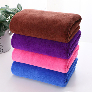 Serviette de Bain Carrée Unie en Coton 100% de Luxe, Haute Qualité, Séchage Rapide, Personnalisable, pour Adultes, Hôtels, Tapis de Bain – Fabrication Chinoise - Product Image 4