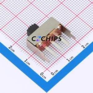 SS-12F18-G040 Slide Switch Through hole Component (THT) Switch Single Pole Double Throw Rectangle Pin Header PC Pin 17mm - Product Image 2