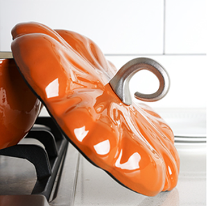 Potiron <span class=keywords><strong>en</strong></span> <span class=keywords><strong>fonte</strong></span> <span class=keywords><strong>d</strong></span>'émail multicolore de haute qualité Four hollandais Casserole de citrouille <span class=keywords><strong>en</strong></span> émail antiadhésif pour accueillir Noël - Product Image 5