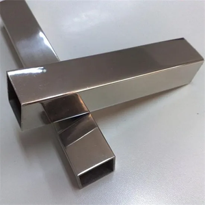Tube rectangulaire en acier inoxydable laminé à froid, sans soudure, 0,5 mm, ASTM, 304, 304L, 316L - Product Image 3
