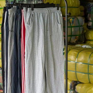 MS05 Balles de pantalons d'été d'occasion pour hommes, avec pantalons en coton et pantalons antidérapants, assortiment mixte, vente en gros - Product Image 2
