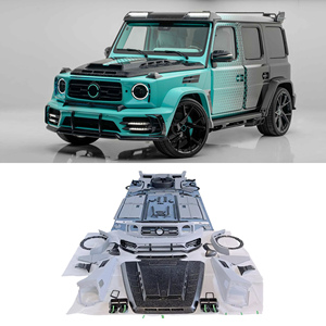 ชุดแต่งคาร์บอนไฟเบอร์แห้งสำหรับ Mercedes-Benz W464 G500 G63 รุ่น G500 G63 MSY P920 กันชนหน้า ฝากระโปรง ซุ้มล้อ สไตล์ MSY - Product Image 1