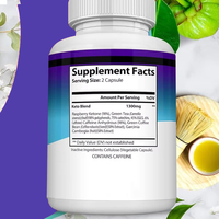 Cápsulas BLM Detox Burn Diet con Hongos y Garcinia Cambogia para Pérdida de Grasa en Adultos con Apoyo para la Salud Digestiva