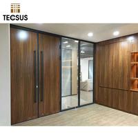 Usine de Guangzhou Mdf insonorisé intérieur cloison de séparation matériau chambre murs diviseur