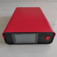Soudeuse ultrasonique tenue dans la main portative de tache de 28KHZ/35KHZ/40KHZ pour le cachetage de textile