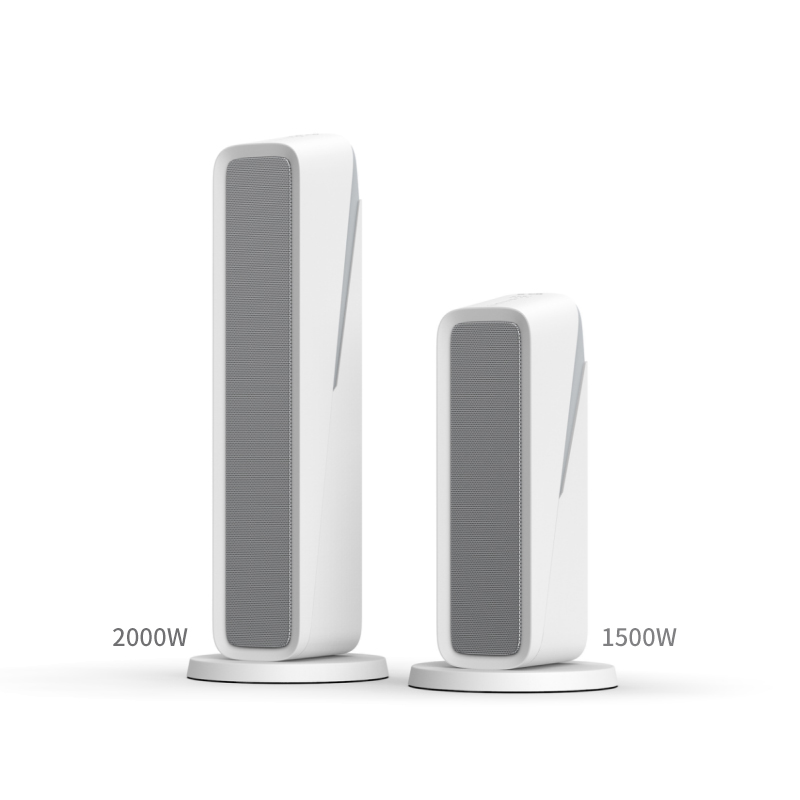 2021 new Wifi control 1500W 2000W 8 hours timmer support child lock electrical ptc tower fan heater winter pedestal