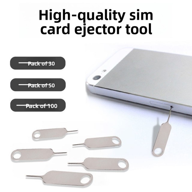Common Phone SIM Ejector Pin Multi-Purpose Card Pin SIM Card Remover-Compatible Apple SIM Ejector Pins Tools Model 1631