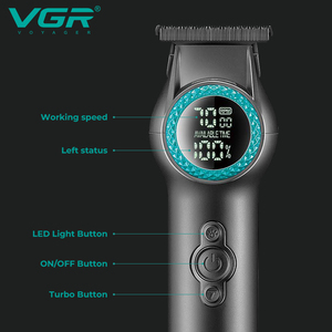 VGR V-990 Barber Cordless Rechargeable Professional Hair <strong>Trimmer</strong> for Men - Product Image 4