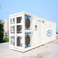 Conteneur de centre de données ZTMM 40 pieds, conteneur de centre de données IA 40 pieds 500 kW à refroidissement hybride pour la récupération après catastrophe, prise en charge OEM ODM