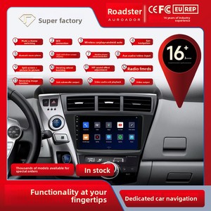 Sistema de Navegación para Automóvil para <span class=keywords><strong>Prius</strong></span> (Modelos 2013-2015), Navegación Inteligente Android con CarPlay, Pantalla IPS para el Tablero - Product Image 4