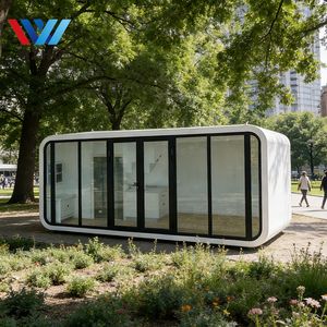 Apple Cabin 20 40ft Capsule Container House Extensible Home Pod Homekit <span class=keywords><strong>Homepod</strong></span> <span class=keywords><strong>Mini</strong></span> 2 Bedroom 3 Chypre - Product Image 1