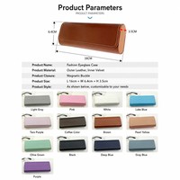 Étui à lunettes en cuir fait main avec logo personnalisé, résistant à la pression, design à rabat, boîte de rangement pour lunettes, grain Nappa, vente en gros directe usine