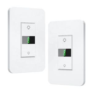 Interrupteur variateur d'intensité lumineuse numérique ETL à 3 voies, variateur intelligent Tuya, interrupteur intelligent compatible avec <span class=keywords><strong>Siri</strong></span>, Alexa et Google <span class=keywords><strong>Home</strong></span> - Product Image 5