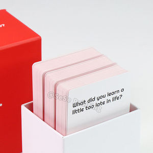 Full Color <b>Cheap</b> Custom Card Game Create Rigid <b>Boxes</b> Packaging Card Decks Printing Services - Product Image 1