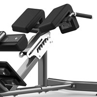 Banc d'hyperextension multifonctionnel avec support pour les pieds