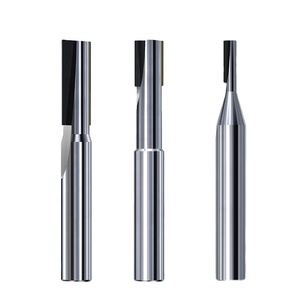 Kim Xuyên Hot Bán Tùy Chỉnh Kim Cương Máy Cắt PCD Gia Công Thô Và Rãnh Công Cụ Cho Nhôm Nhựa Router Bit End Mill - Product Image 6