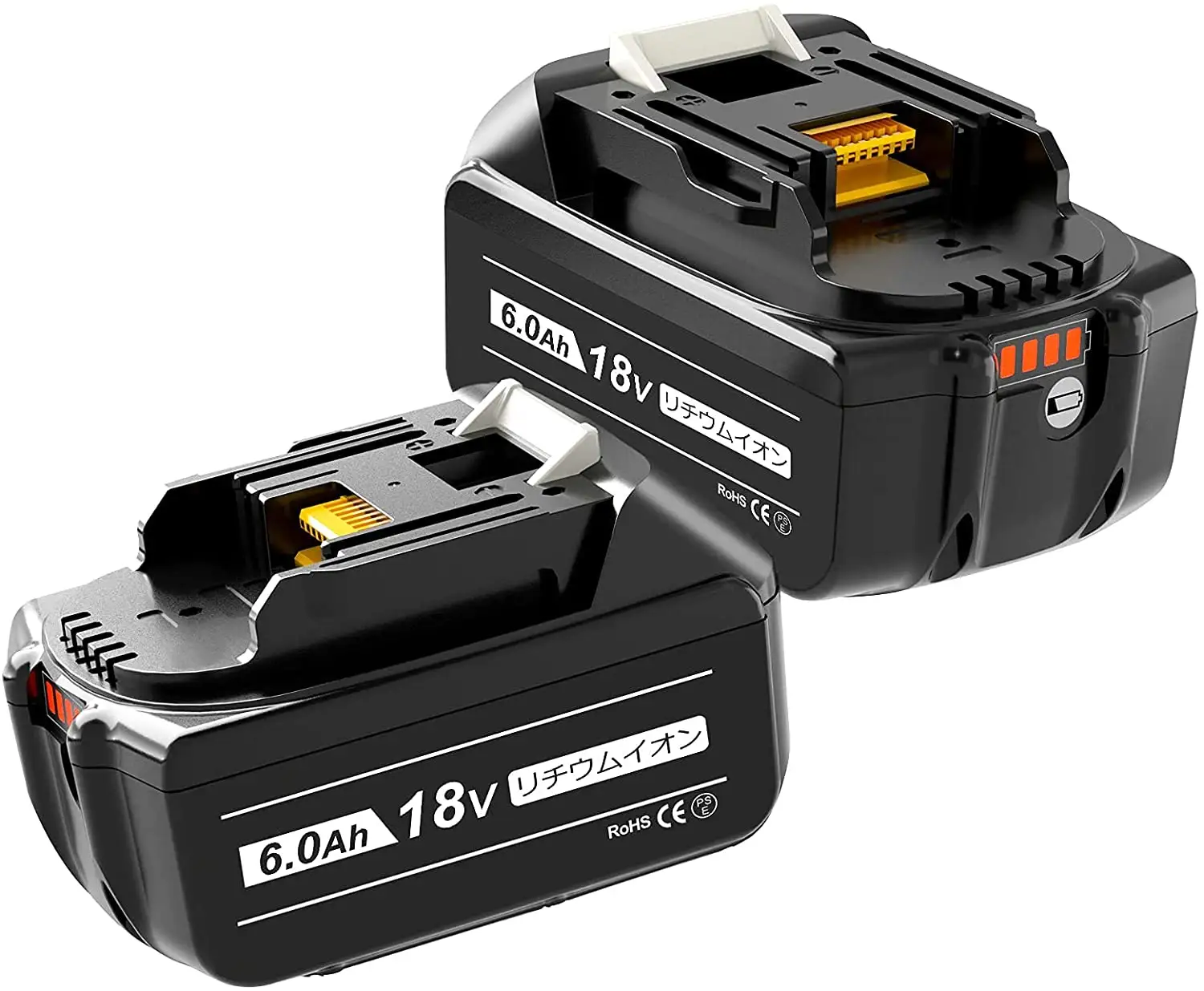 Batería 18V 6.0ah para baterías compatibles Makitas BL1860B Batería 18V para Makitas
