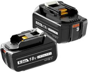 18v 6.0ah बैटरी Makitas के लिए संगत बैटरी BL1860B Makitas के लिए 18v बैटरी