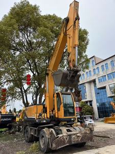 Excavadora Hyundai 210W-7 de segunda mano con motor potente coreano, bajo precio, Hyundai 210W-9 de ruedas - Product Image 6