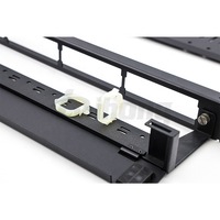 MPC Amovible Type 1U 19 pouces Monté En Rack 96 noyaux MPO Haute Densité Panneau de Brassage disponibles pour 4 Module MPO Cassettes