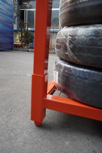 מחסן תעשייתי מתכוונן הגנת קורוזיה מיכל ערמה מדפים עמיד פוסט מזרן מתכת מחסנית - Product Image 5