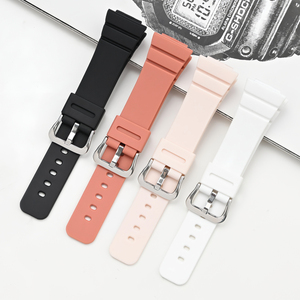 Compatible avec le bracelet de montre intelligente <span class=keywords><strong>Casio</strong></span> <span class=keywords><strong>GMA</strong></span>-S2100, bracelet en silicone TPU, bracelet de montre 16 mm - Product Image 4