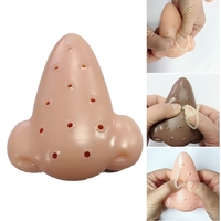 Nouveauté drôle Anti Stress blagues blague bouton Popper trousse à outils dissolvant décompression réaliste nez acné bouton Popping jouet