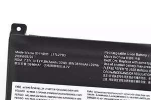 Batería Nueva para Portátil L17L2PB3 de 7.6V/30Wh para <span class=keywords><strong>Lenovo</strong></span> <span class=keywords><strong>V130</strong></span>-15IGM <span class=keywords><strong>V130</strong></span> V530-<span class=keywords><strong>15IKB</strong></span> V330-15/14IKB - Product Image 3