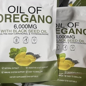 Cápsulas Blandas de Aceite de Orégano y Aceite de Semillas Negras OEM Explosions, Suplementos Herbales, 180 Cápsulas - Product Image 3