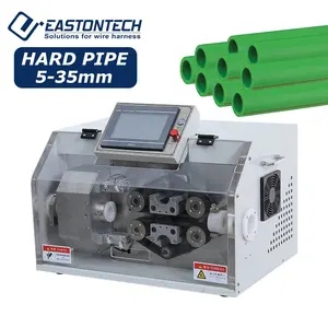 Máquina de corte automática completa de tubos de PVC/PE/PPR de diâmetro externo 5-35 mm EW-12B