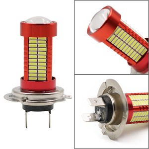 Luces antiniebla para coche H4 H7 de alta luminosidad con lente de 106 LED, luces antiniebla 4014, faros delanteros - Product Image 2